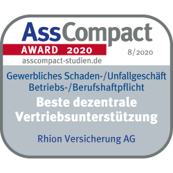 AssCompact Award 2020 - Beste dezentrale Vertriebsunterstützung