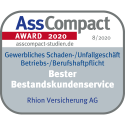 AssCompact Award 2020 - Bester Bestandskundenservice